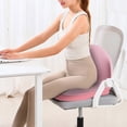 thumbnail image 5 of OIUR L-Shaped Integrated Seat Cushion Memory Foam Cushion with Lumbar Support Back And Seat Cushion for Tailbone Pain Relief Car Seat Office Chair, 5 of 7