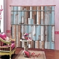 thumbnail image 2 of Curtain with Sea View Pattern Curtains Decoration Drape Unfading Printed Machine Washable, 2 of 9