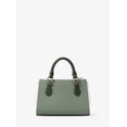 thumbnail image 4 of Michael Kors Outlet Marilyn Small Color-Block Saffiano Leather Messenger Bag - Moss Multi, 4 of 5