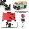 thumbnail image 2 of Xinxinyy Transmission Gear Box Mount Plate For Hobby Plus 1/18 CR18P Rock Van Upgraded Black 1Set, 2 of 6