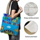 thumbnail image 3 of Nursery Rhymes Bolso de tela con estampado de lienzo para mujer, bolsa de compras reutilizable y estética, con cremallera interior, regalo para mujer,38*45cm., 3 of 6
