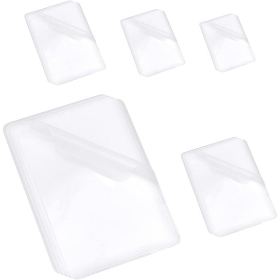 150 Pcs Thermal Laminating Pouches 2Mil Clear Laminating Pouch Film Photo Protecting Sheets Hot Laminate Pouches Sheets for Sealed Photo Card Documents