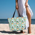 thumbnail image 6 of Naloa Kawaii Sushi Large Capacity Beach Bag, Waterproof Sandproof Beach Swim Pool Bag Tote Bag for Women, 6 of 7