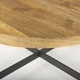 thumbnail image 5 of Mercana Marquisa Small Wood and Metal Coffee Table in Brown/Black, 5 of 6