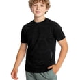 thumbnail image 2 of Zpanxa Girls Athletic Shirts Solid Color Round Neck Short Sleeve Sporty Tee Polyester Top 9-10 Years, 2 of 6