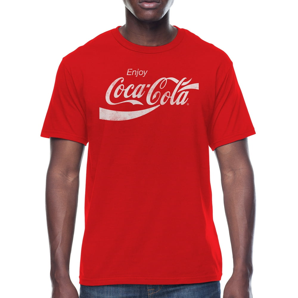 Coca-Cola - Coca Cola Coke Classic Men's and Big Men's Graphic T-shirt ...