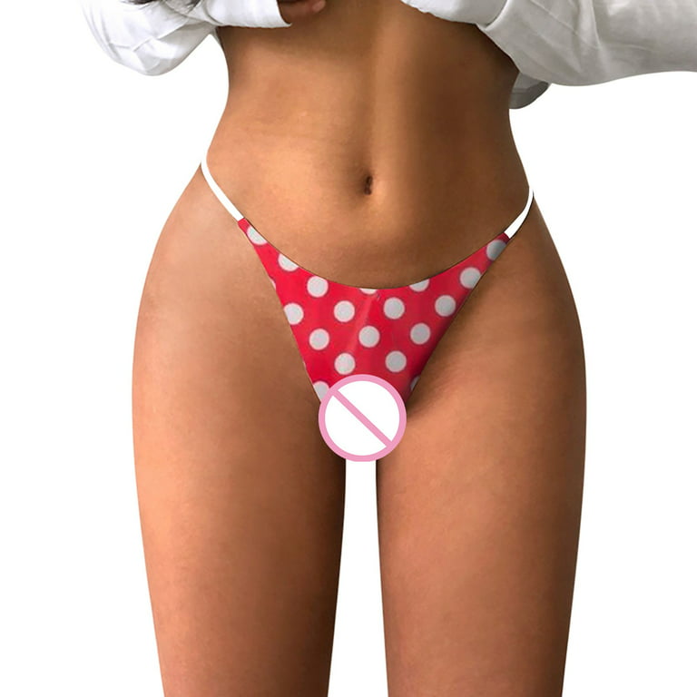 Cotton Underpants Women Plus Size Women Sexy Double Strap Panties