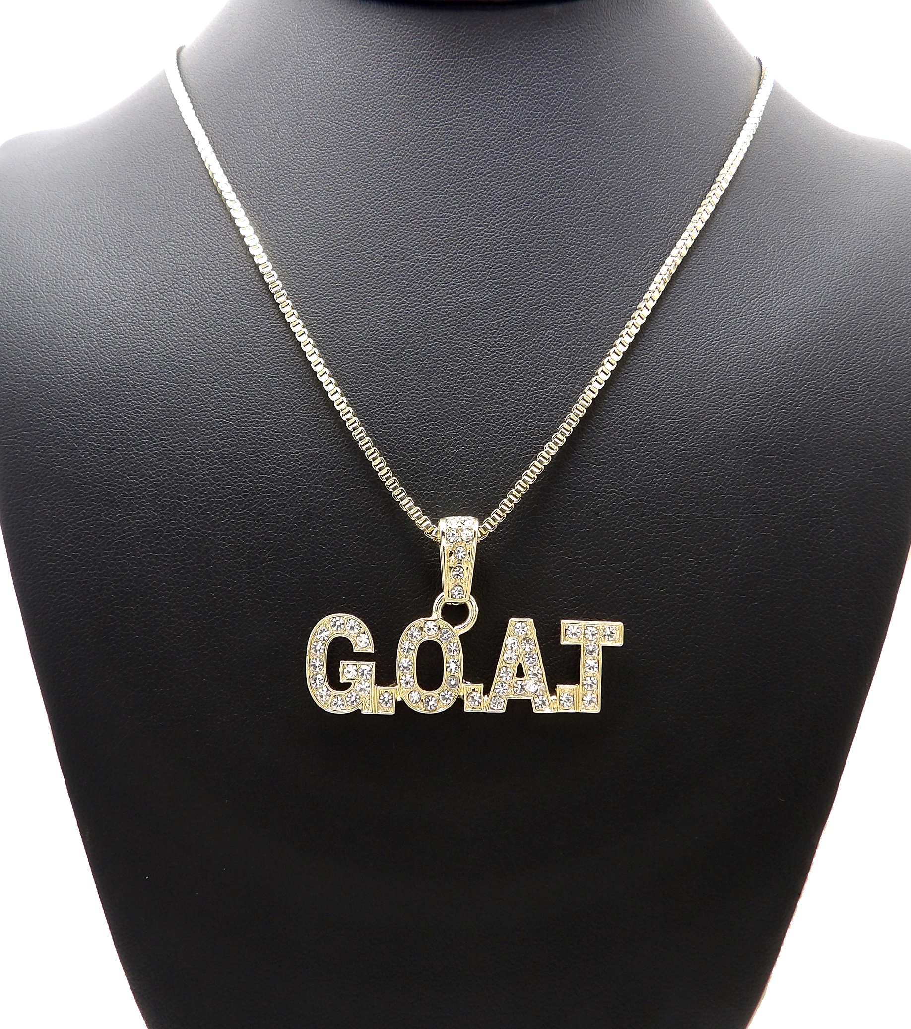 gold goat pendant