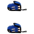 thumbnail image 2 of Eigraketly Bolsa para pelota de golf, pequeña bolsa de soporte portátil, 4 camisetas, 2 bolas, riñonera, estuche ajustable, organizador de Azul 2Conjunto, 2 of 6