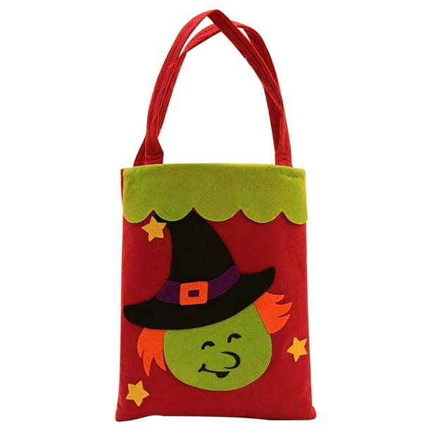 Ghost Festival Bolsa de dulces para niños Bolsa de utilería Bolsa no tejida portátil de Halloween Wmkox8yii HFSH365