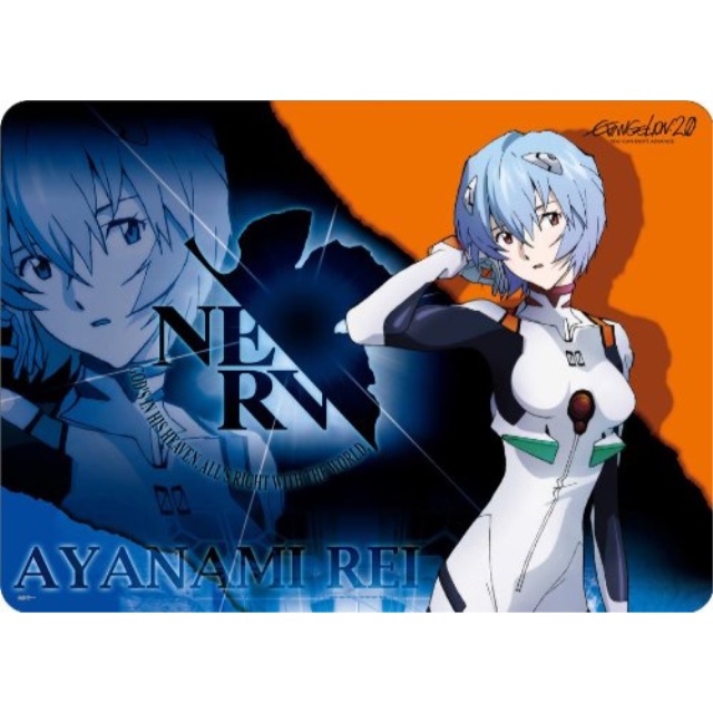 Evangelion 2.0 You Can Not Advance evangelion: 2.0 you can (not) advance - character universal rubber mat [rei ayanami] - Walmart