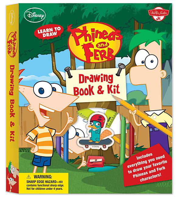 Licensed Learn to Draw: Learn to Draw Phineas and Ferb Drawing Book ...