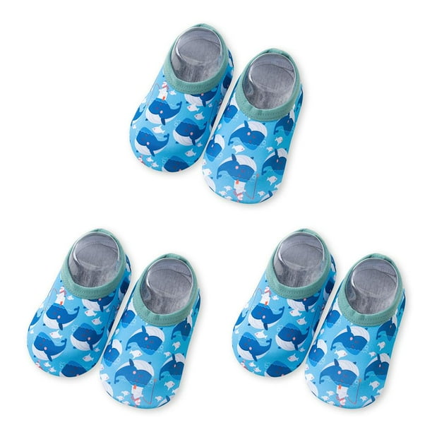 Zapatillas de agua Advancent para niños pequeños zapatos de natación con suela de silicona Tipo 8