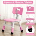 thumbnail image 3 of CazToi Adjustable Kids Table and 4 Chairs Set for Toddler & Kids, 3 of 7