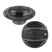 Dual DS465 6.5" 4-Way Car Audio Speakers 160 Watts Peak