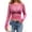 Pink, variant on Womens Summer Mesh Sheer Sparkly Top Glitter Star See Through Tops Tee Shirt Short Sleeve Concert Rave Outfits Black S