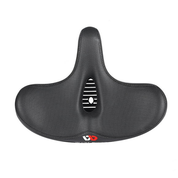 WEST BIKING Bike Seat Wide Comfortable Cycling Saddle Shock Absorption Bicycle Seat Cushion for Mountain Road Bike Men Women