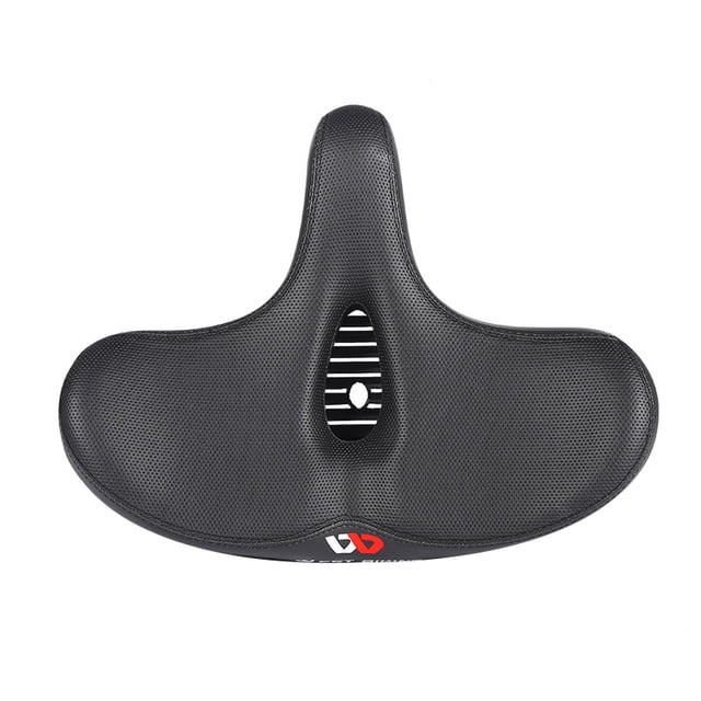 Asiento de bicicleta WEST BIKING, sillín de ciclismo ancho y cómodo, absorción de impactos
