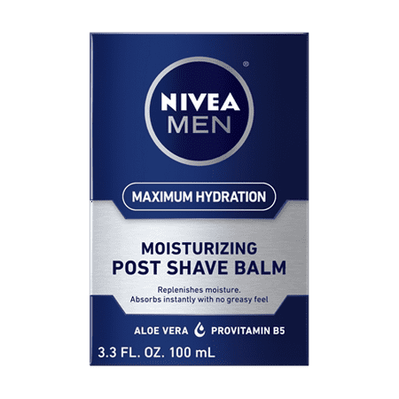 NIVEA Men Maximum Hydration Post Shave Balm 3.3 fl. (Best Unscented Shaving Soap)