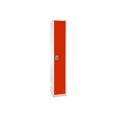 thumbnail image 2 of AdirOffice - Locker - 2 doors - 2 hooks - solid steel - red (pack of 4), 2 of 8