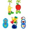Sassy - 4 Piece Developmental Gift Set for Baby 6 months and older