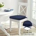 thumbnail image 5 of Chair Cushions for Dining Chairs 6 Pack - Kitchen Chair Cushions with Ties and Non-Slip Backing - Dining Chair Pads 16"X16"X2", Navy, 5 of 12