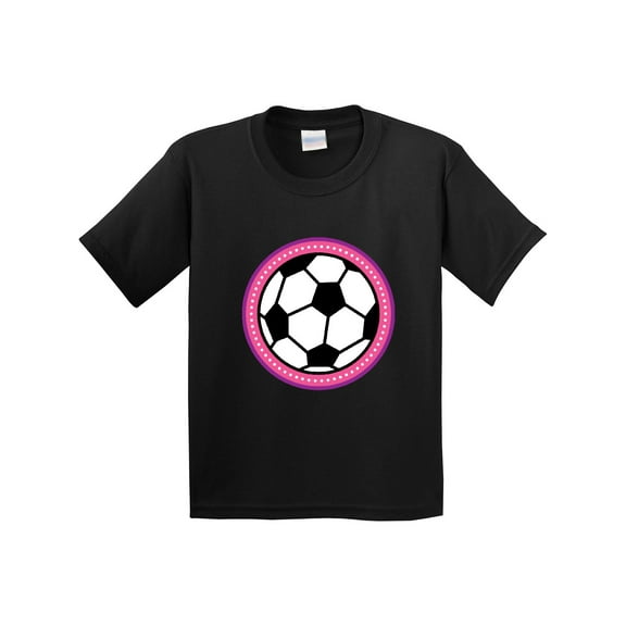 Inktastic Soccer Player Girls Sports Ball Youth T-Shirt