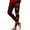 Brown, variant on Halloween Print High Waisted Yoga Pants Non See Through Workout Leggings for Gym Fitness Running Compression Activewear Grey S