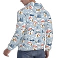 thumbnail image 6 of Lsque cute Mushroom Village Pattern Casual Men's Hoodie,Hooded Sweatshirt with Kangaroo Pocket,Pullover Hoodie-XX-Large, 6 of 7