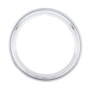 United Pacific A6138 Stainless Steel 15-inch Smooth Beauty Trim Ring, Highly Polished, Smooth Style, Beauty Rim Trim - ONE Set (Pack of 4 Trim Rims)