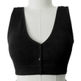 thumbnail image 5 of Qingpeng Womens Front Closure Bras Wide Straps No Underwire Soft Support Comfy Breathable Everyday Casual Sleep Bras, 5 of 6