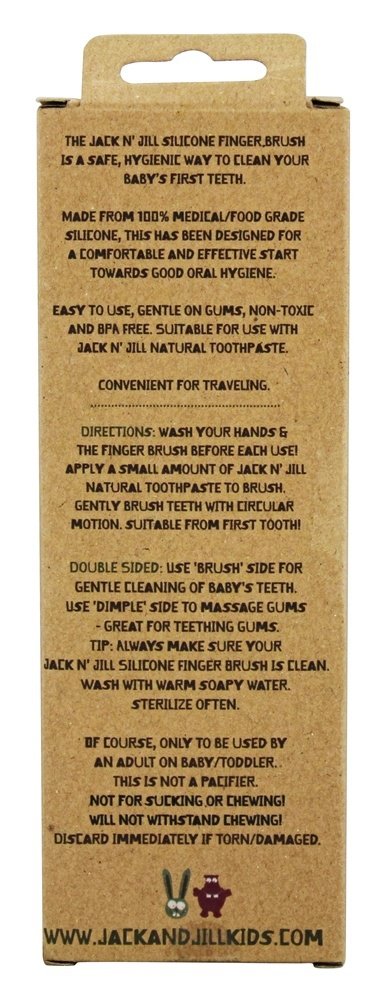 jack n jill silicone finger brush