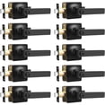 thumbnail image 1 of Matte Door Handles Interior Square Privacy Door Levers Matte Keyless Door Handle Interior Modern Straight Lever for Bedroom and Bedroom Reversible for Right/Left Side, 1 of 8