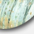 thumbnail image 3 of Designart « The birch Forest II » Art Mural Rond en Métal Style Ferme - Disque de 36, 3 of 5