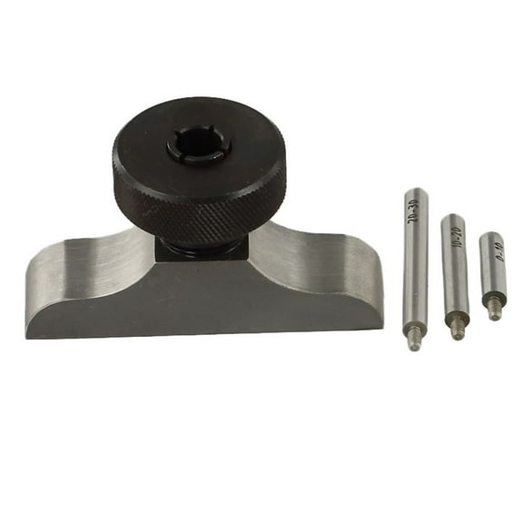 1PCS Depth Gage Bottom Base Depth Dial Indicator Base Depth Micrometer Stand 63*17mm