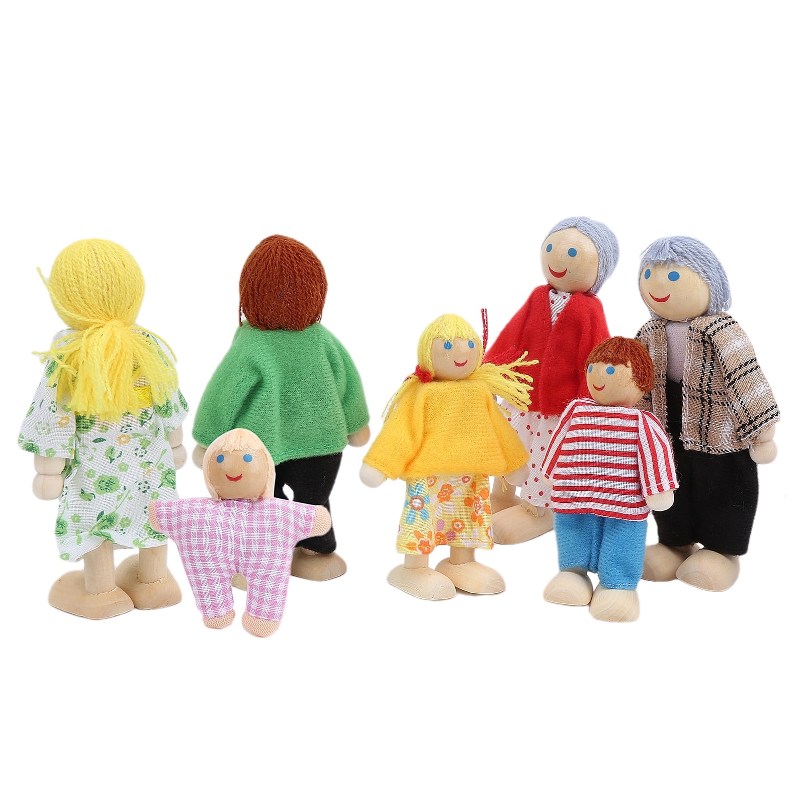Family Puppets Set, Soft Family Dolls, For Kids Children 1