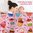 thumbnail image 6 of Yibo for Kids Funny Cartoon YiboFood Flannel Blanket Soft Cozy Bed Blanket for Boys Girls Adults Colorful Lightweight Blanket for Home Decor, Couch, Sofa, Travel, Camping, 6 of 7