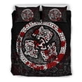 thumbnail image 3 of Viking Bedding Set Fierce Blood Wolf Symbol Of A Viking Nordic RLT12, 3 of 6