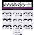 thumbnail image 1 of Shany Extensión De Pestañas - Juego De 10 Pestañas Reutilizables Surtidas - Gruesas Y Dramáticas, 1 of 1
