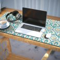 thumbnail image 3 of Long Mouse Pads for Desk,Blue Pioneer Flower Pattern Desk Mats on Top Of Desks, Desk Mouse Pad Extra Large with 3mm Non-Slip Base and Stitched Edge for Gaming,Office,Work,Home 35.4"x15.7", 3 of 6