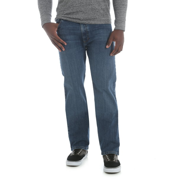 Wrangler Men's Big Men's Regular Fit Jeans with Flex - Walmart.com