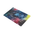 thumbnail image 2 of MKHERT Watercolor Nebula Space Galaxy Enjoy The Night Doormat Rug Home Decor Floor Mat Bath Mat 30x18 inch, 2 of 3