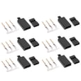 thumbnail image 4 of Servo Connector Kit, 3 Pin Housing Connector Sturdy Wear Resistant Fully Jacketed  Contact  For Model Aircraft, 4 of 8