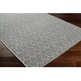 thumbnail image 4 of Mark&Day Outdoor Area Rugs, 2x3 Varik Global Indoor/Outdoor Dark Gray Area Rug (2' x 2'11"), 4 of 7