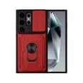 thumbnail image 1 of Funda Anillo y Tarjetero Card Slot para Samsung S24 Ultra, 1 of 5