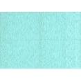 thumbnail image 1 of Ahgly Company Indoor Rectangle Solid Light Blue Modern Area Rugs, 2' x 4', 1 of 4