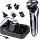 thumbnail image 1 of Afeitadora eléctrica para hombres, afeitadora rotativa 4 en 1 para hombres, recortadora de barba, afeitadora eléctrica, a prueba de agua, carga rápida por USB Namotu CZMR-HY136, 1 of 6