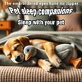 thumbnail image 4 of 50cm/19.7in Large Plush Duck Dog Toy — Super Soft Gray Stuffed Animal, Cuddly Sleep Pillow Toy for Pets Dogs, 4 of 4