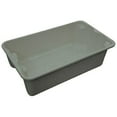 thumbnail image 2 of Molded Fiberglass Toteline Nest and Stack Tote 7802085172 - 17-7/8" x10"-5/8" x 5" Gray, Lot of 10, 2 of 2