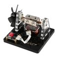 thumbnail image 3 of FashionCha Brushless Motor Model Mini High Speed Transducer Drive Coil Driven Low Power Durable Metal Science Physics Experiment Suitable for Educational DIY Hobby Teaching Model With Paddle, 3 of 8